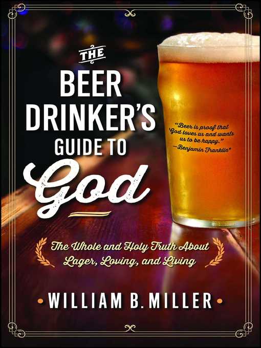 Cover image for The Beer Drinker's Guide to God
